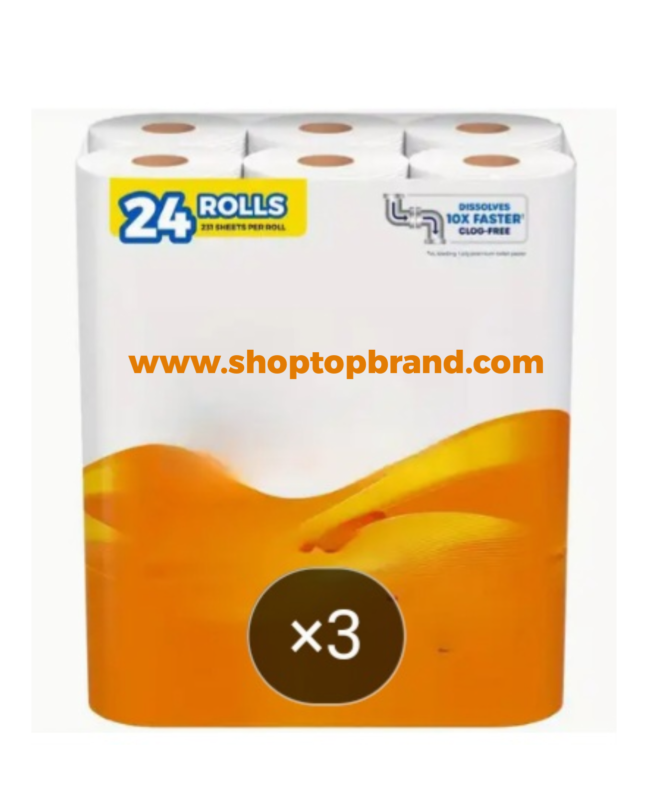 TOP BRAND TOILET PAPER